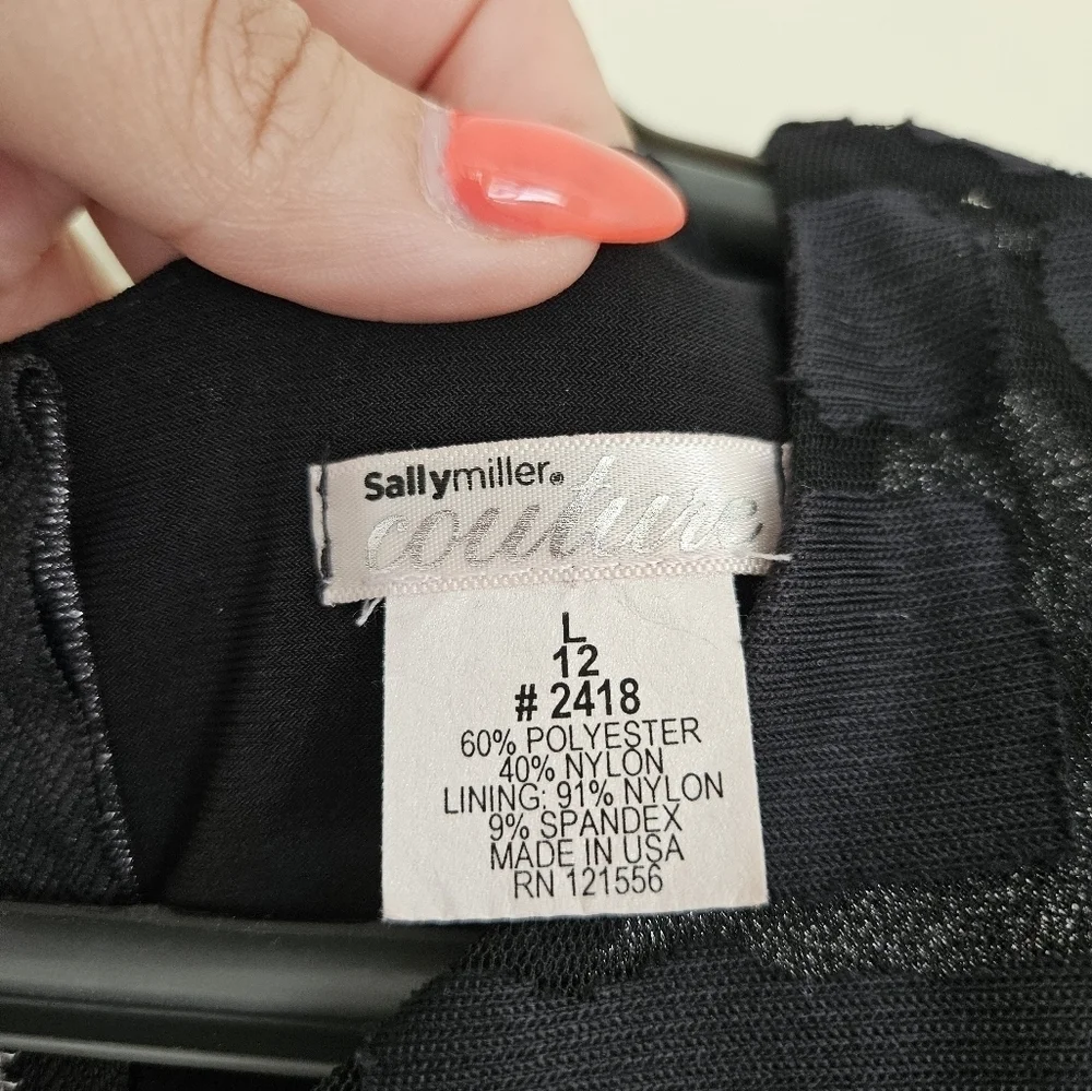 Sally Miller Couture Black Girl's Dress